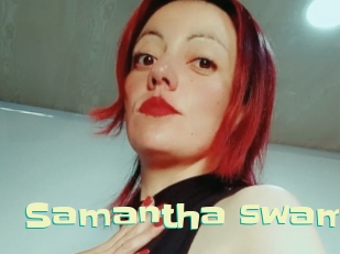 Samantha_swam